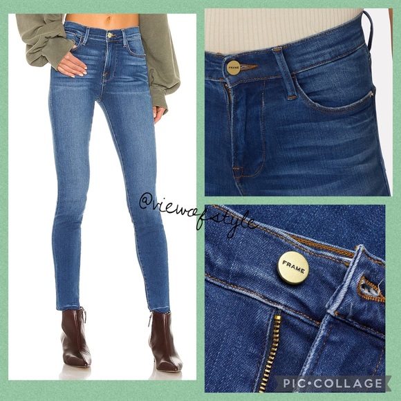 Frame Denim Denim - FRAME Le High skinny in Ambrose wash